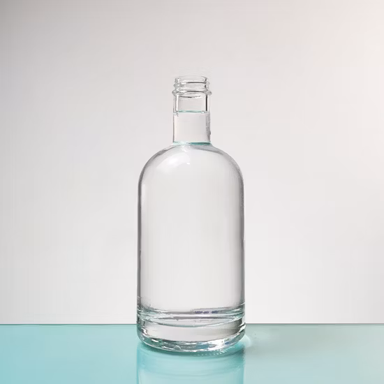 100ml/150ml/200ml/250ml/280ml/300ml/350ml/400ml/500ml/750ml/1000ml Agua/Bebidas/Té con leche/Jugo/Aceite/Vid/Brandy/Cerveza/Whisky Fabricante de botellas de vidrio